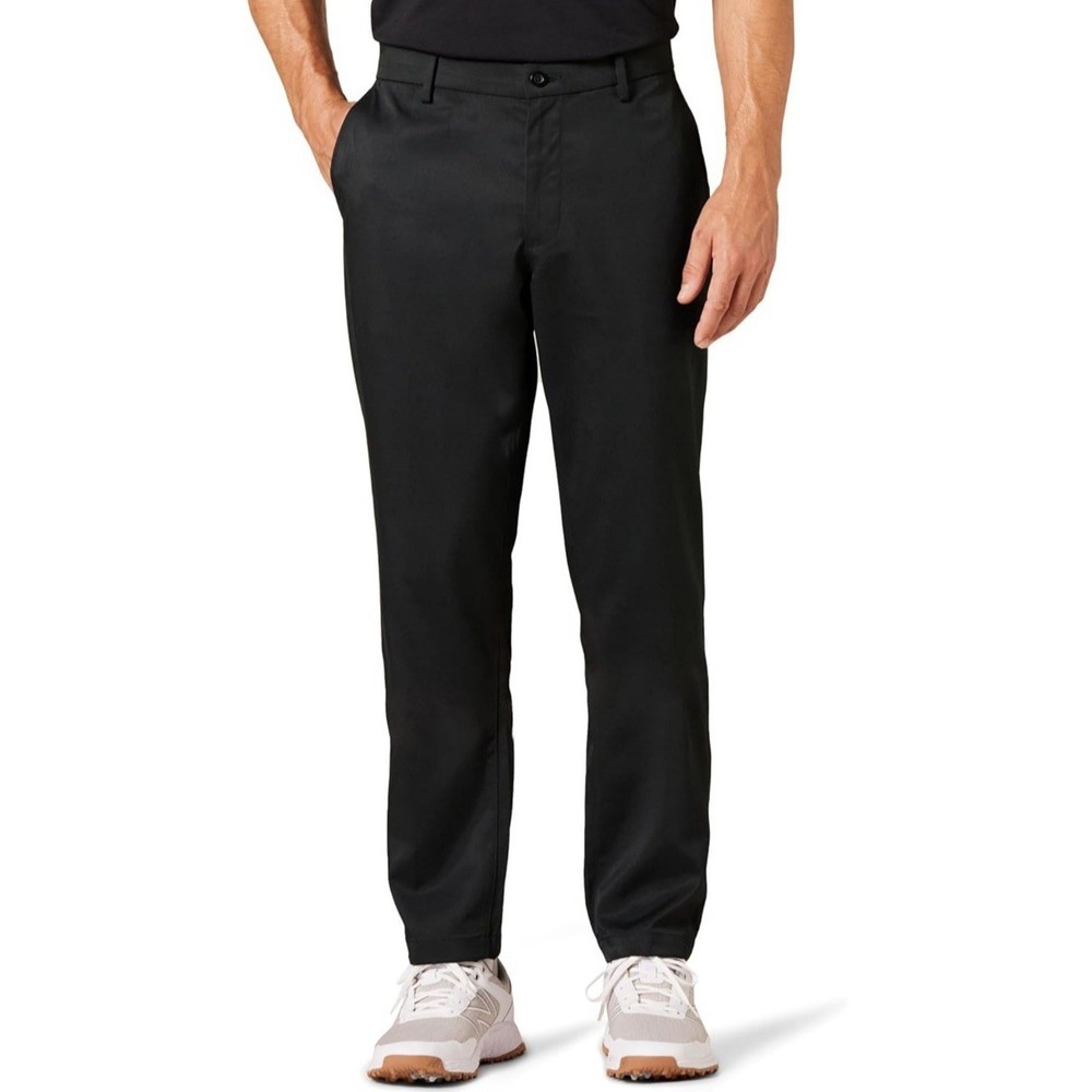 NWT Amazon Essentials Men's Athletic Fit Stretch‎ Golf Pant - Black - Size 60x30